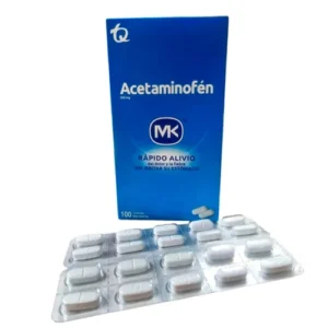 Acetaminofen Mk 500Mg X 100 Tabletas