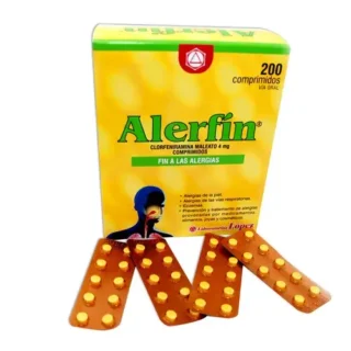 Alerfin 4Mg X 200 Comprimidos