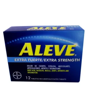 Aleve 220Mg X 12 Tabletas