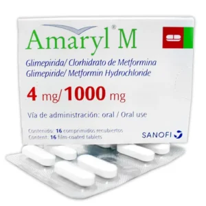 Amaryl M 4Mg/1000Mg X 16 Comprimidos
