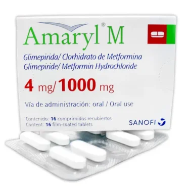 Amaryl M 4Mg/1000Mg X 16 Comprimidos