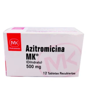 Azitromicina Mk 500Mg X 12 Tabletas
