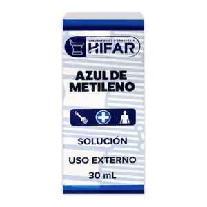 Azul De Metileno Hifar Frasco X 30 Ml