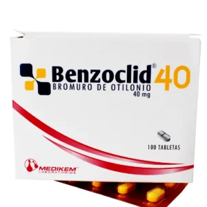 BENZOCLID 40MG X 100 TABLETAS