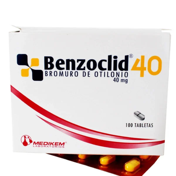 BENZOCLID 40MG X 100 TABLETAS
