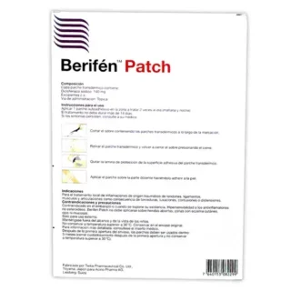 Berifen Patch X 5 Parches
