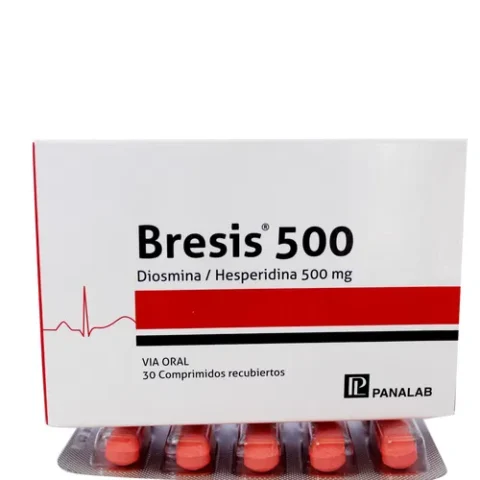 Bresis 500 mg x 30 comprimidos – diosmina y hesperidina