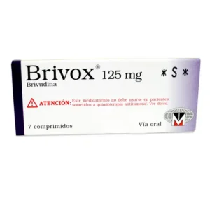 Brivox 125Mg X 7 Comprimidos