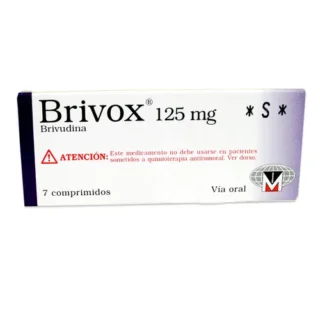 Brivox 125Mg X 7 Comprimidos