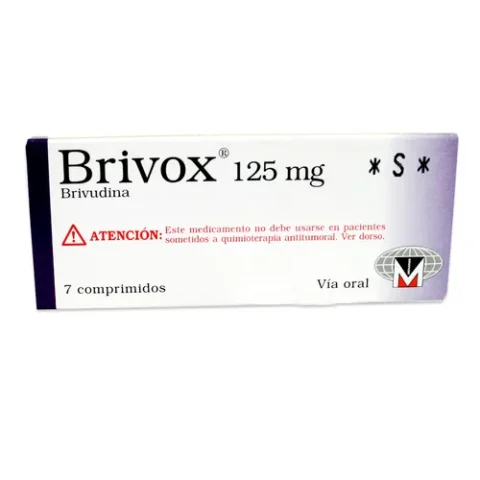 Brivox 125Mg X 7 Comprimidos