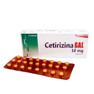 CETIRIZINA GAL 10MG X 20 TABLETAS