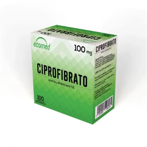 CIPROFIBRATO 100mg X 100 TABLETAS