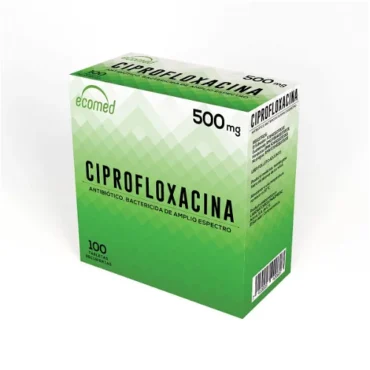 CIPROFLOXACINA ECOMED 500MG X 100 TABLETAS