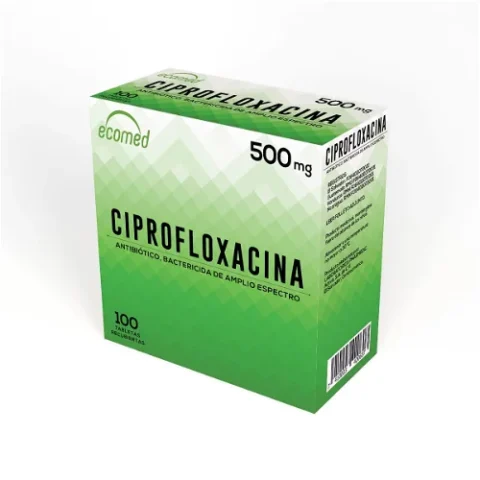 CIPROFLOXACINA ECOMED 500MG X 100 TABLETAS