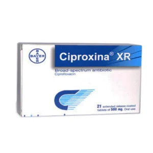 CIPROXINA XR 1000mg X 21 COMPRIMIDOS
