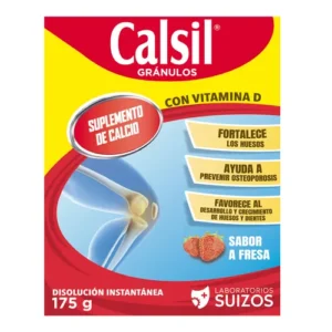 Calsil Fresa Granulado Frasco X 175 Gramos