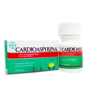 Cardioaspirina 81Mg X 30 Tabletas