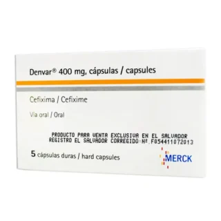 Denvar 400Mg X 5 Capsulas