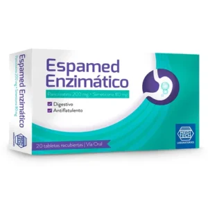Espamed Enzimatico X 20 Tabletas