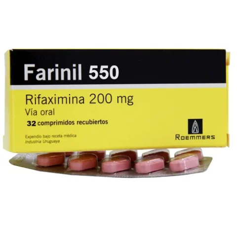 Farinil 550 mg x 32 comprimidos – rifaximina