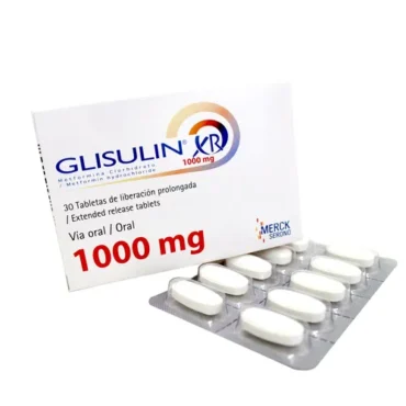 Glisulin Xr 1000Mg X 30 Tabletas