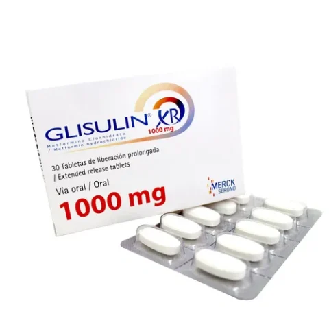 Glisulin Xr 1000Mg X 30 Tabletas