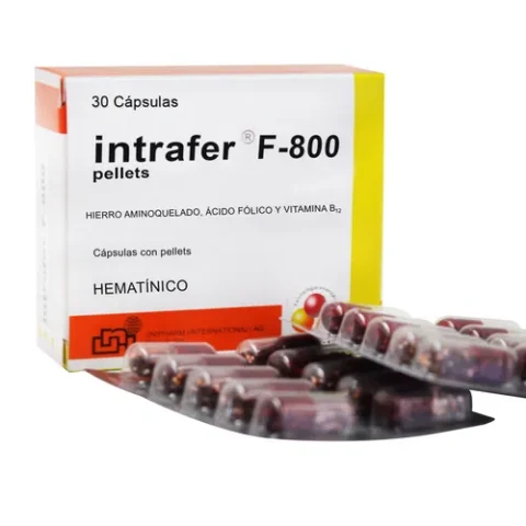 INTRAFER F-800 X 30 CAPSULAS