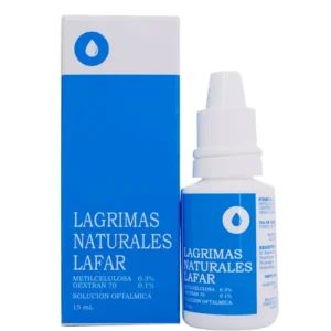 LAGRIMAS NATURALES LAFAR GOTAS OFTALMICAS X 15 ML