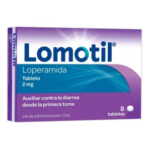 Lomotil 2Mg X 8 Tabletas