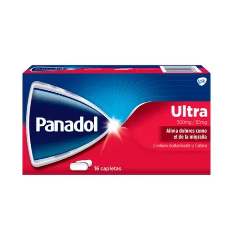 Panadol Ultra X 16 Capletas