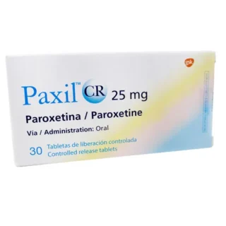 Paxil Cr 25 Mg X 30 Tabletas