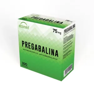 Pregabalina Ecomed 75Mg X 100 Capsulas