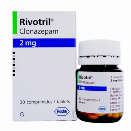 Rivotril 2Mg X 30 Tabletas