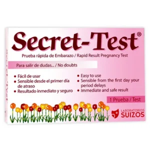SECRET TEST X 1 PRUEBA DE EMBARAZO