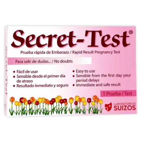 SECRET TEST X 1 PRUEBA DE EMBARAZO