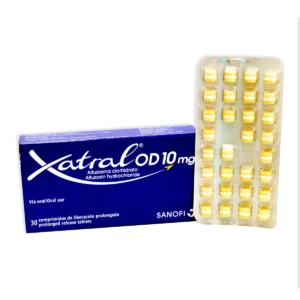 XATRAL OD 10MG X 30 COMPRIMIDOS