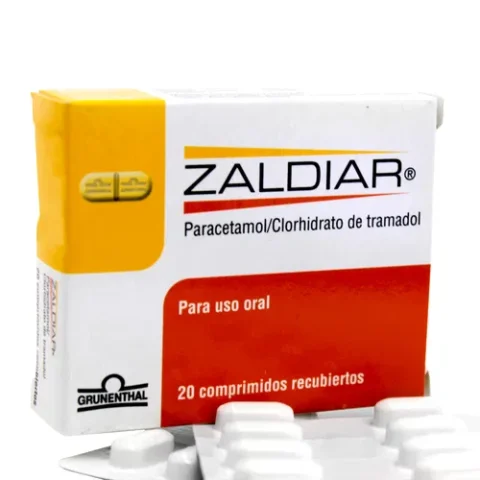 Zaldiar X 20 Comprimidos (Tramadol+Paracetamol)