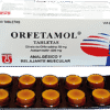 orfetamol X 50 capsulas