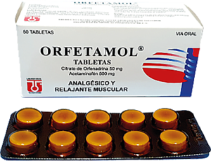 orfetamol X 50 capsulas