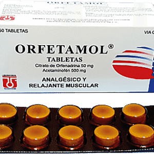 orfetamol X 50 capsulas