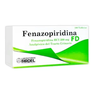 Fenazopiridina Fardel 200Mg X 100 Tabletas