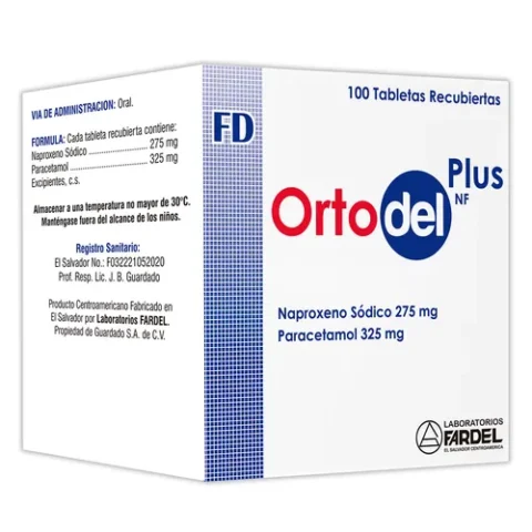 Ortodel Plus Nf X 100 Tabletas