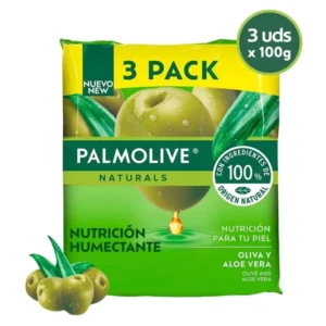Jabón Palmolive Oliva y Aloe El Salvador