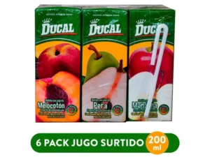 Jugos Ducal 6 Pack Surtido El Salvador
