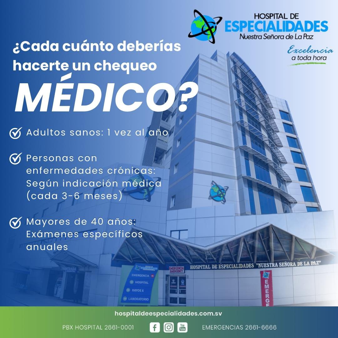 hospital de especialidades nuestra señora de la paz 1.