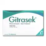 Gitrasek 33 3/166 6 mg Cápsula C12