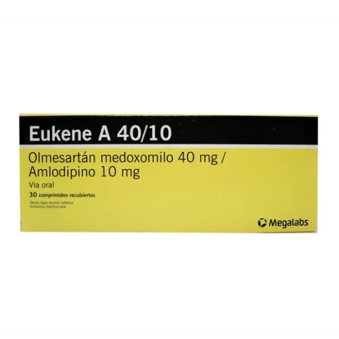Eukene A 40 10 X 30 Comprimidos