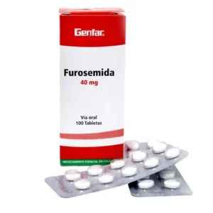 Furosemida Genfar 40Mg X 100 Tabletas