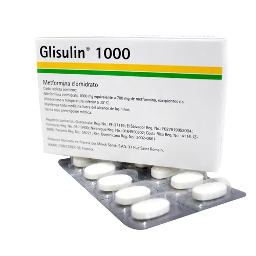 Glisulin 1000Mg X 30 Tabletas