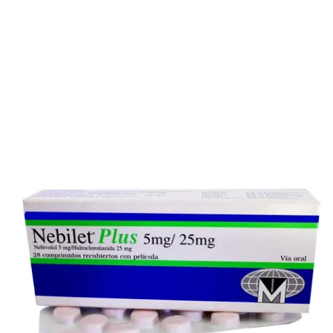 Nebilet Plus 5Mg/25Mg X 28 Comprimidos